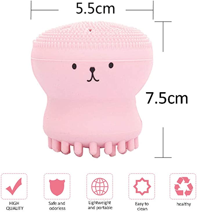 Mini Silicone Face Cleanser Massage Brush