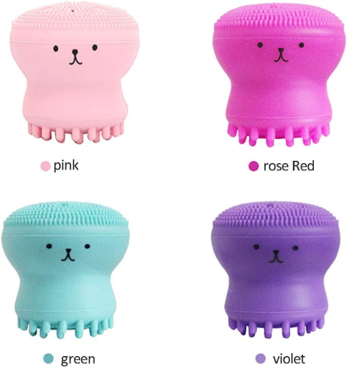 Mini Silicone Face Cleanser Massage Brush