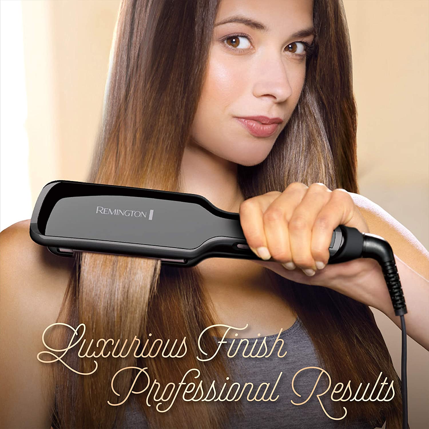 Pearl Ceramic Flat Iron, Hair Straightener