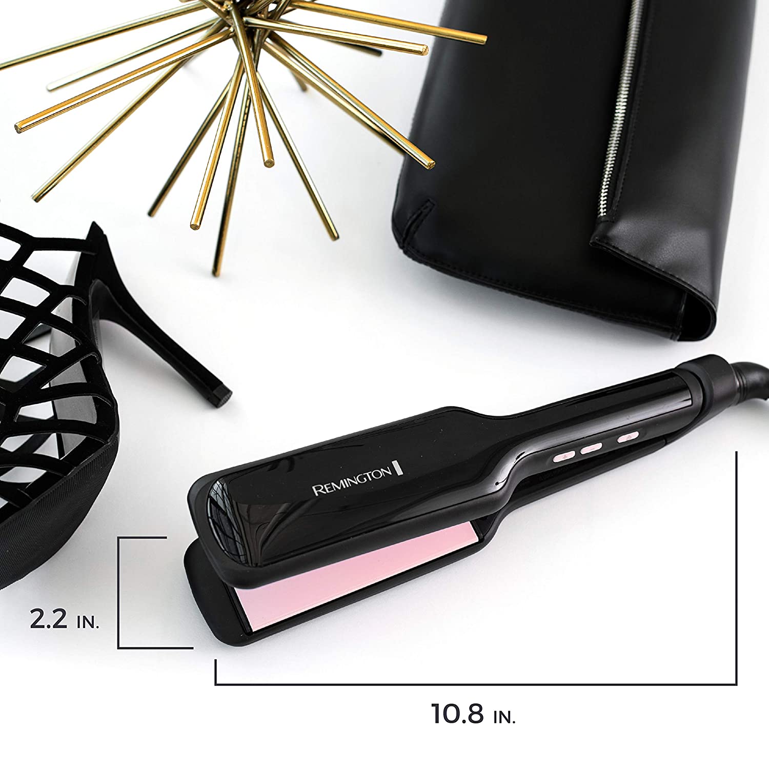 Pearl Ceramic Flat Iron, Hair Straightener